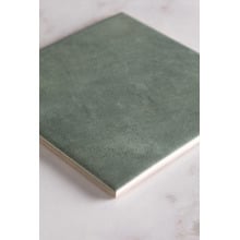 Elisha Matt Aloe Green Square Porcelain Tile